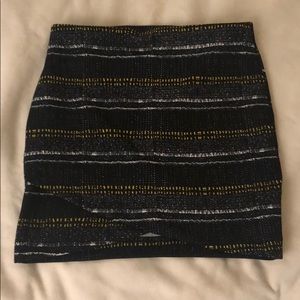 print wrap skirt